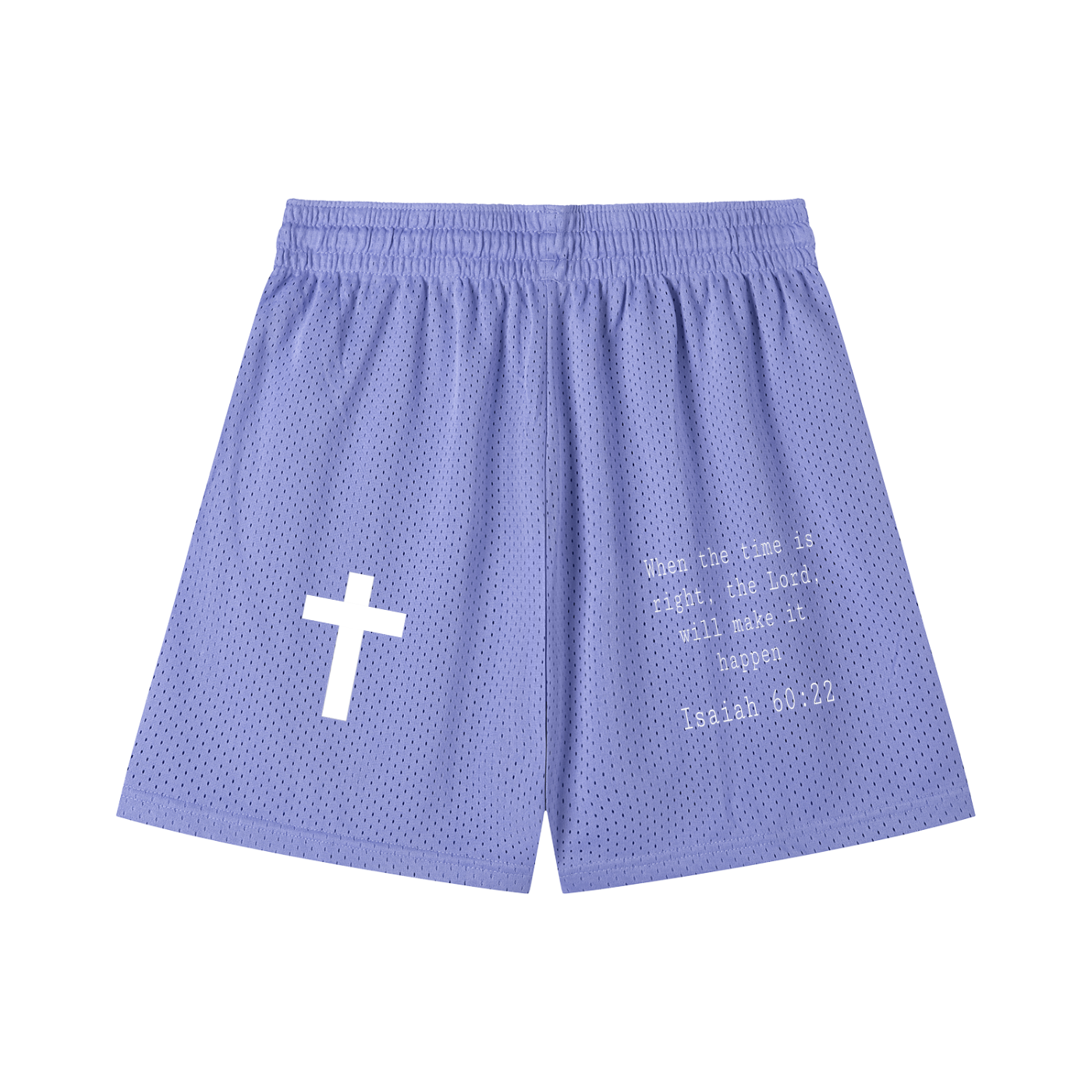 Mesh Drawstring Shorts