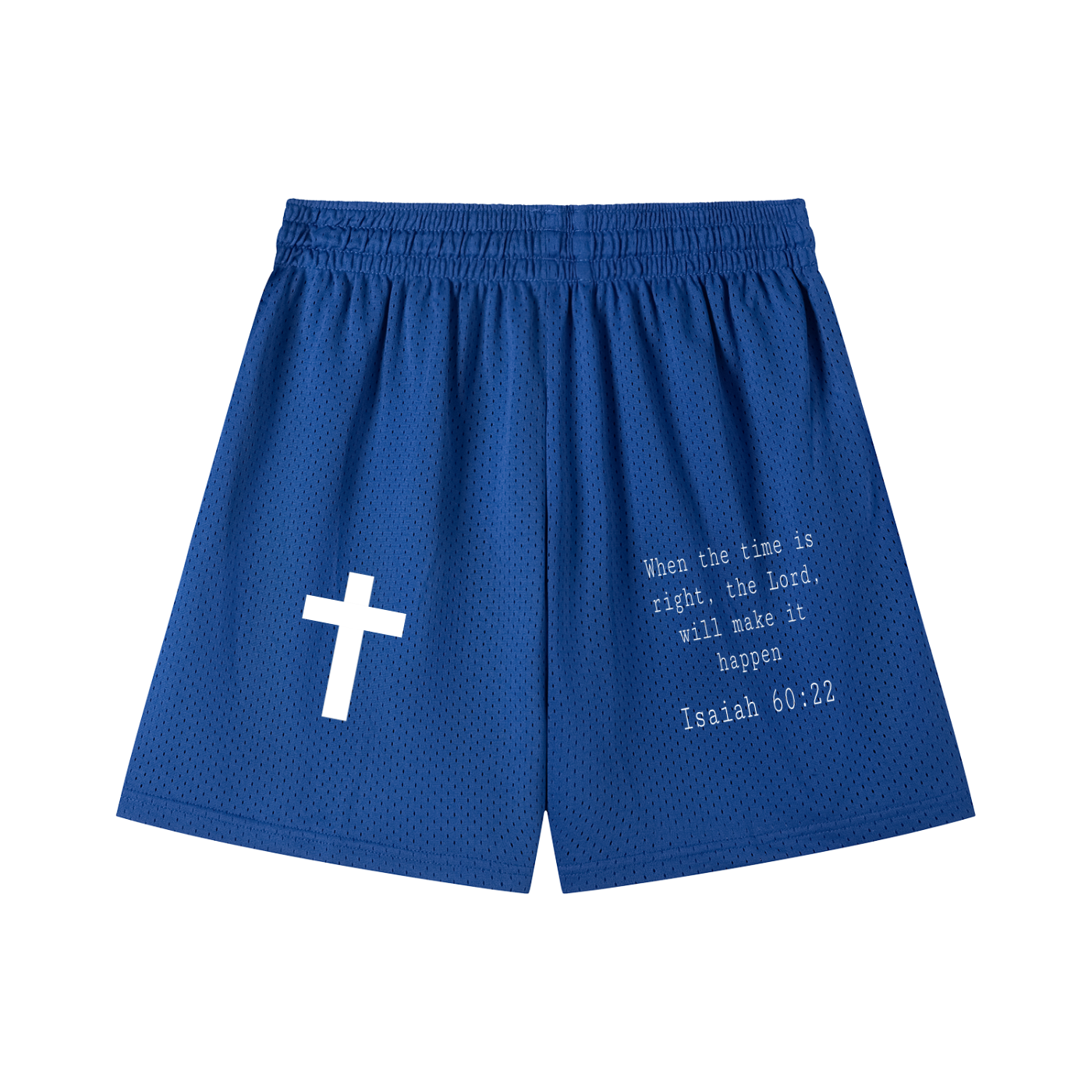 Mesh Drawstring Shorts