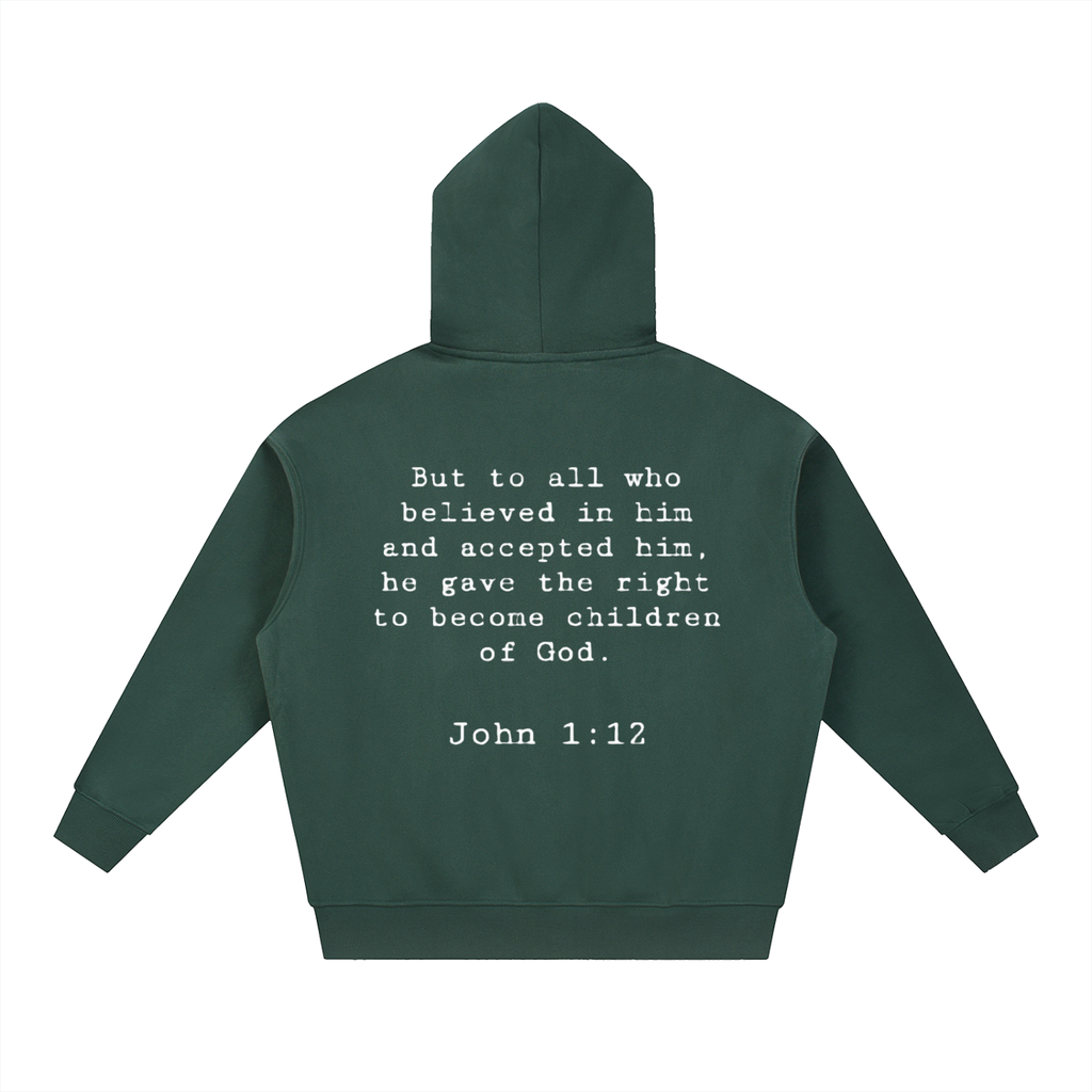 Essential Oversized Fleece Boxy Hoodie