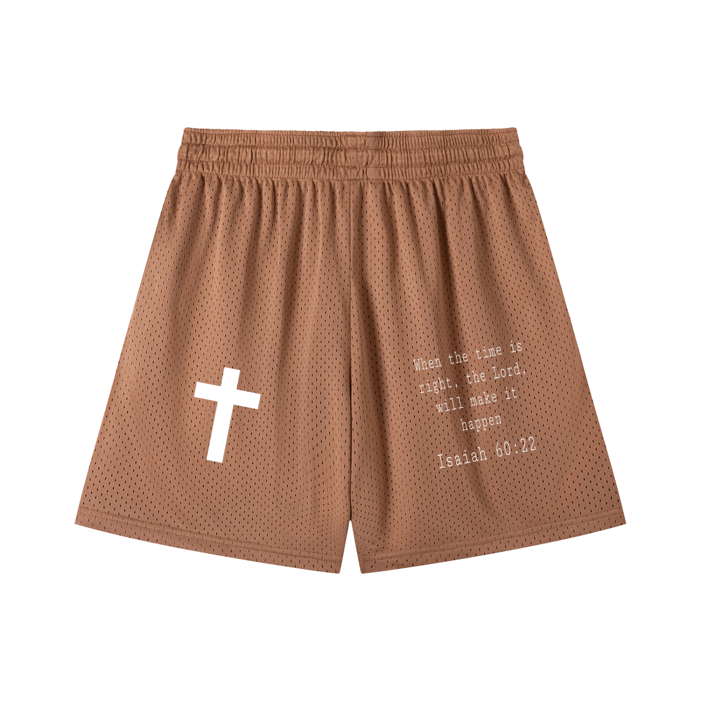 Mesh Drawstring Shorts